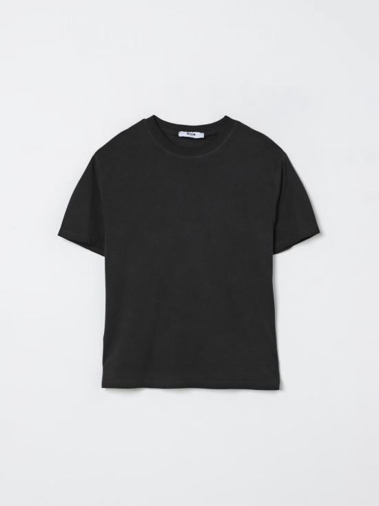 25FW [키즈] 엠에스지엠 티셔츠 MSJBTH206 MS040 Black