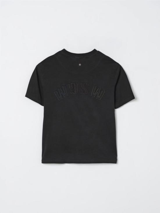 25FW [키즈] 엠에스지엠 티셔츠 MSJBTH206 MS040 Black - MSGM