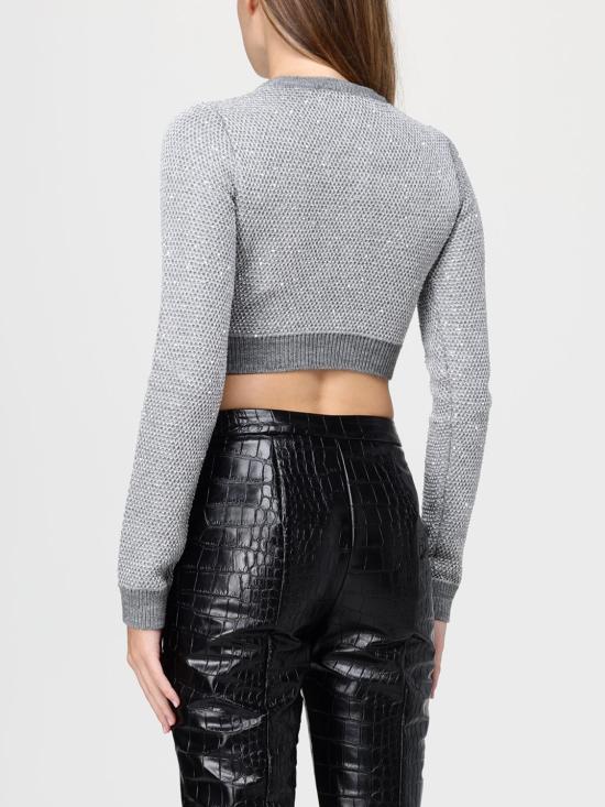 25FW 엘리자베타프랜치 스웨터 MK56T 431 Grey - ELISABETTA FRANCHI