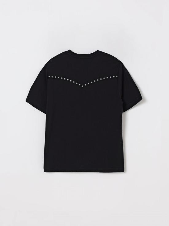 25FW [키즈] 디스퀘어드2 티셔츠 DQ2979D00XM DQ900 Black - DSQUARED2