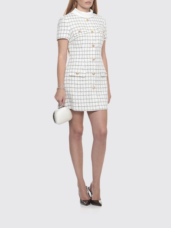 25FW 셀프 포트레이트 롱 원피스 AW25125SC CREAM White - SELF PORTRAIT