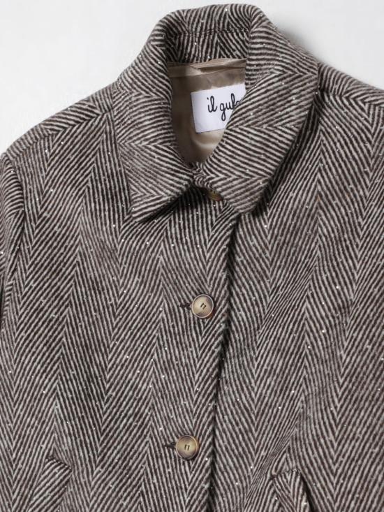 25FW [키즈] 일 구포 코트 GGP0010W5017 191 Cocoa - IL GUFO