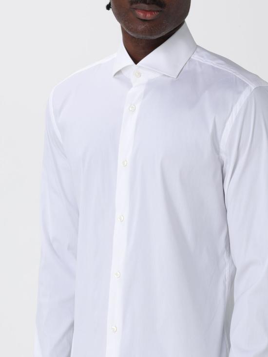 25FW 보스 긴팔 셔츠 50479915 100 White - BOSS