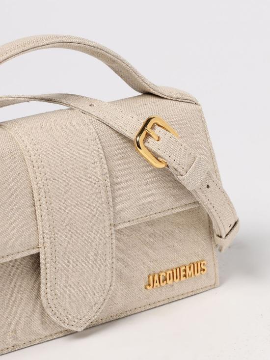 26SS 자크뮈스 라지 밤비노 크로스바디 플랩 백 BAW00007AW00094 140 Beige - JACQUEMUS