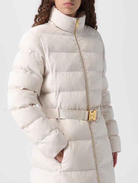 25FW 엘리자베타프랜치 롱패딩 PI84D DZ9 Milk - ELISABETTA FRANCHI