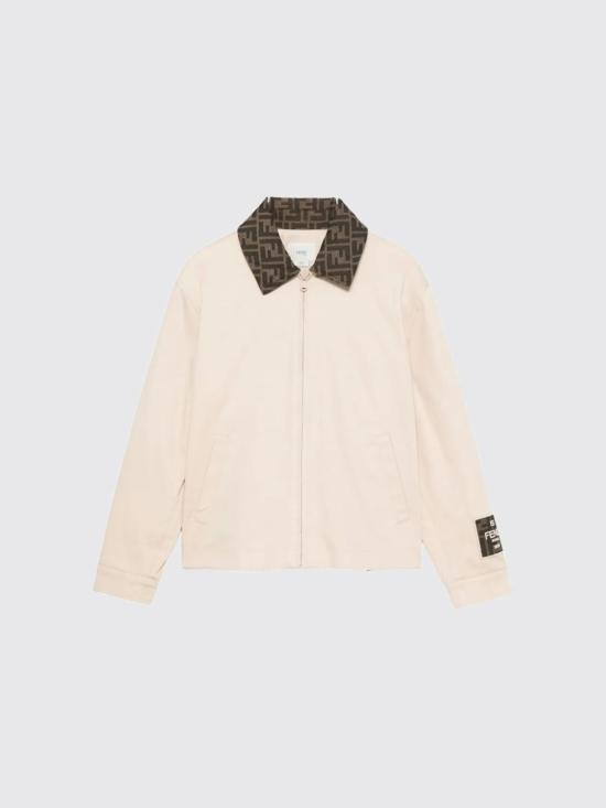 25FW [키즈] 펜디 캐주얼 자켓 JMA331AUKL F1P2N Brown