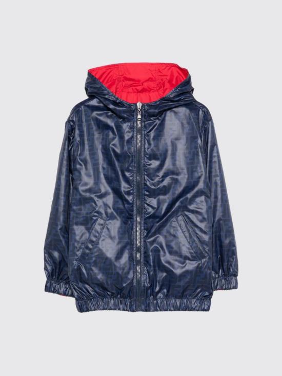 25FW [키즈] 펜디 캐주얼 자켓 JUA249AUKR F1I11 Blue