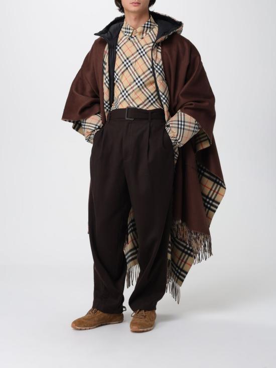 25FW 버버리 릴랙스핏 체크 코튼 플란넬 셔츠 릴랙스핏 체크 코튼 플란넬  8115497 Beige - BURBERRY