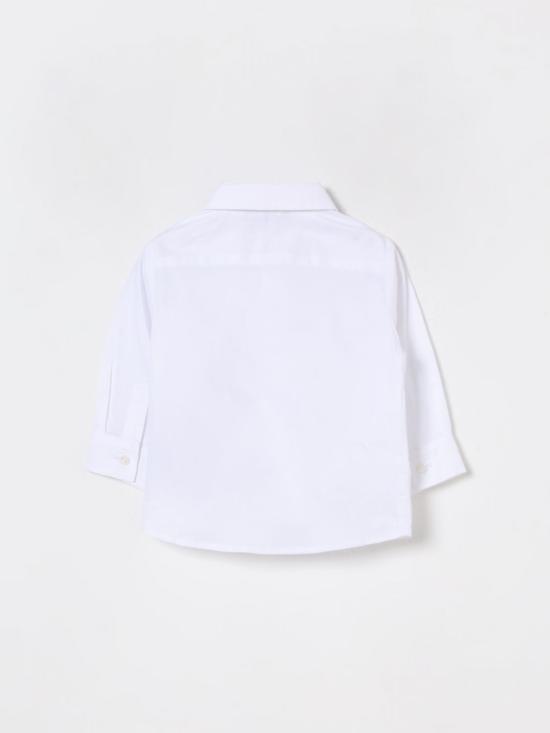 25FW [키즈] 모스키노 셔츠 M5C002LNE06 10101 White - MOSCHINO