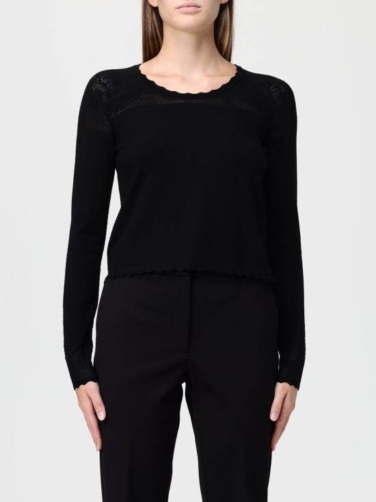 25FW 트윈셋 긴팔 티셔츠 252TP3082 00006 Black