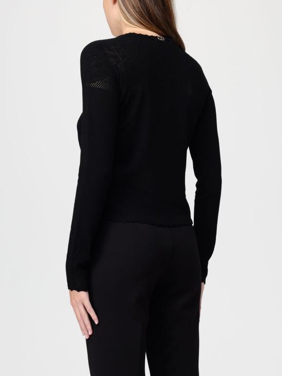 25FW 트윈셋 긴팔 티셔츠 252TP3082 00006 Black - TWINSET