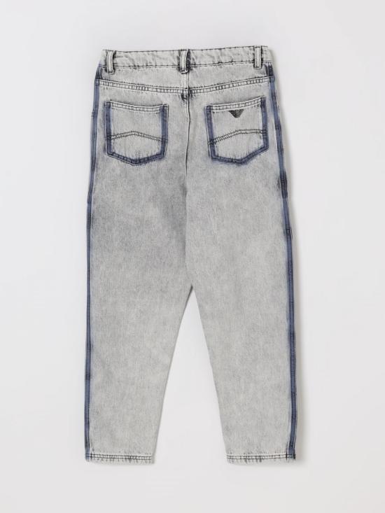 25FW [키즈] 엠포리오 아르마니 진 EB000528AF16167 M8098 Grey - EMPORIO ARMANI