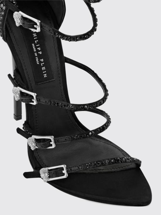 25FW 필립 플레인 힐/펌프스 FAESWSA0756PTE138N 02 Black - PHILIPP PLEIN