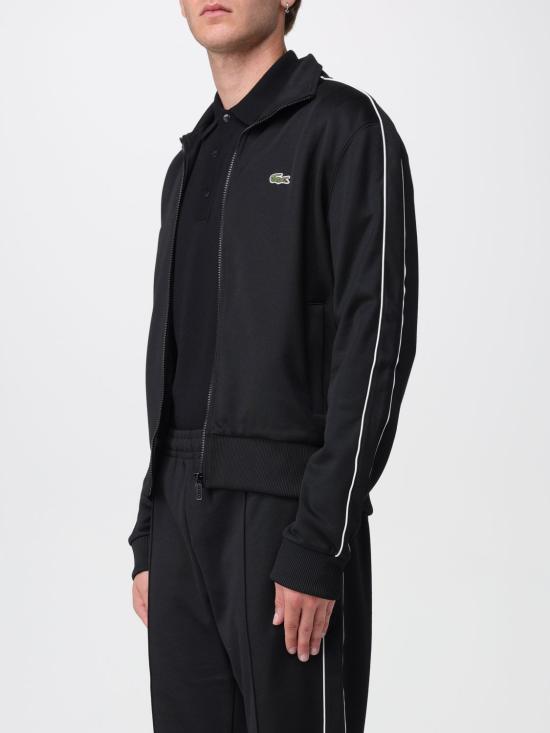 25FW 라코스테 긴팔 티셔츠 SH1457 031 Black - LACOSTE