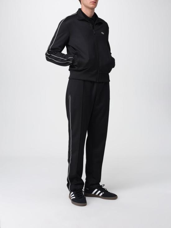 25FW 라코스테 긴팔 티셔츠 SH1457 031 Black - LACOSTE