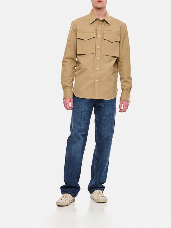 25FW 알렉산더 맥퀸 셔츠 765948QSAAI 9730 Beige - ALEXANDER MCQUEEN