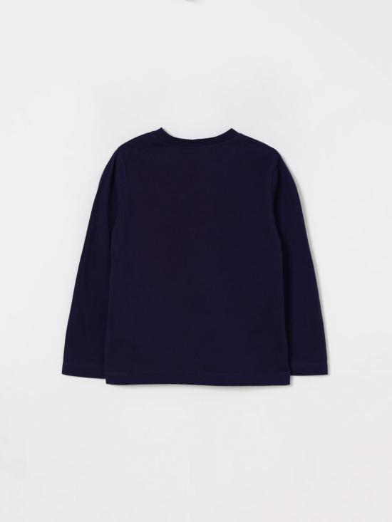 25FW [키즈] 모스키노 티셔츠 HTO00JLAA10 40016 Blue - MOSCHINO