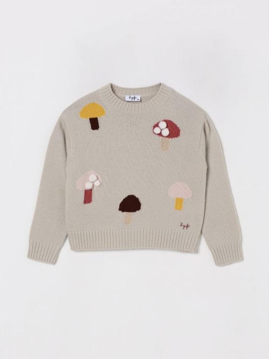 25FW [키즈] 일 구포 풀오버 GMA0030EM220 106 Brown