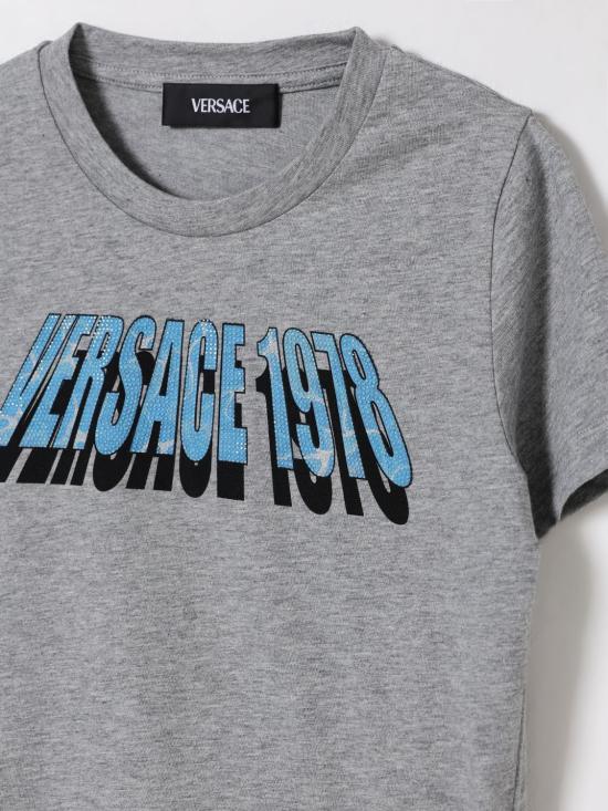 25FW [키즈] 베르사체 티셔츠 10182931A14938 6E790 Multicolor - VERSACE