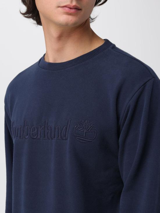 25FW 팀버랜드 긴팔 티셔츠 TB0A6VG6 4331 Blue - TIMBERLAND