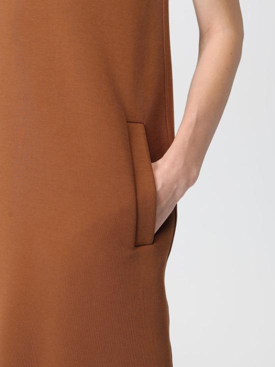 25FW 막스마라 롱 원피스 2526626067600 003 Brown - MAX MARA