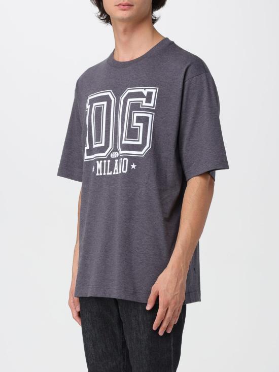 25FW 돌체앤가바나 반팔 티셔츠 G8PN9TG7PLQ S8292 Grey - DOLCE & GABBANA