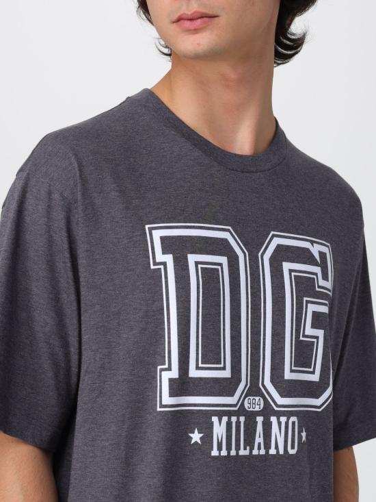 25FW 돌체앤가바나 반팔 티셔츠 G8PN9TG7PLQ S8292 Grey - DOLCE & GABBANA