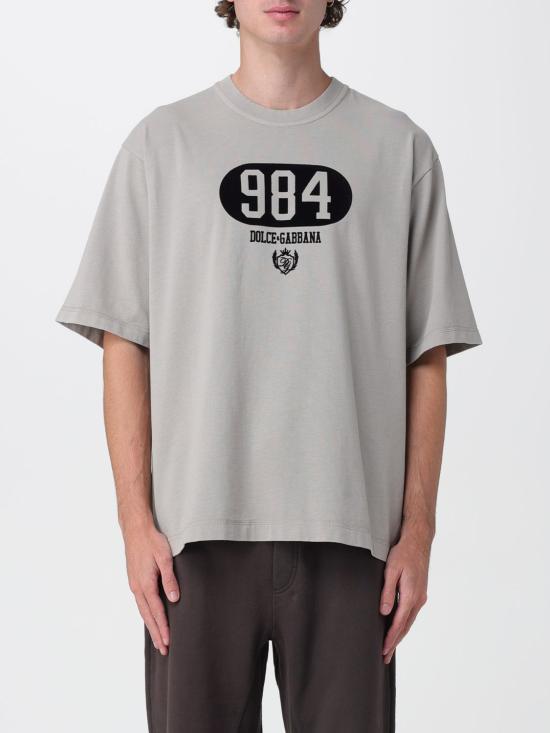 25FW 돌체앤가바나 반팔 티셔츠 G8PB8TG7M3M N0634 Grey