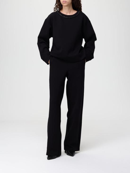 25FW 엠포리오 아르마니 스웨터 EW001357AF10002 UC001 Black - EMPORIO ARMANI