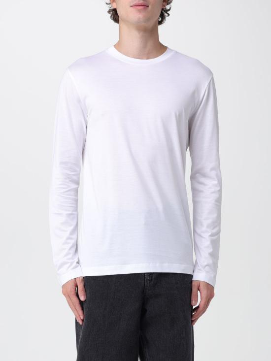 25FW 엠포리오 아르마니 반팔 티셔츠 8N1TE91JUVZ 0100 White