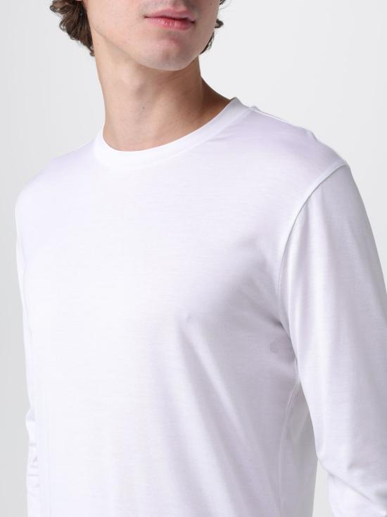 25FW 엠포리오 아르마니 반팔 티셔츠 8N1TE91JUVZ 0100 White - EMPORIO ARMANI