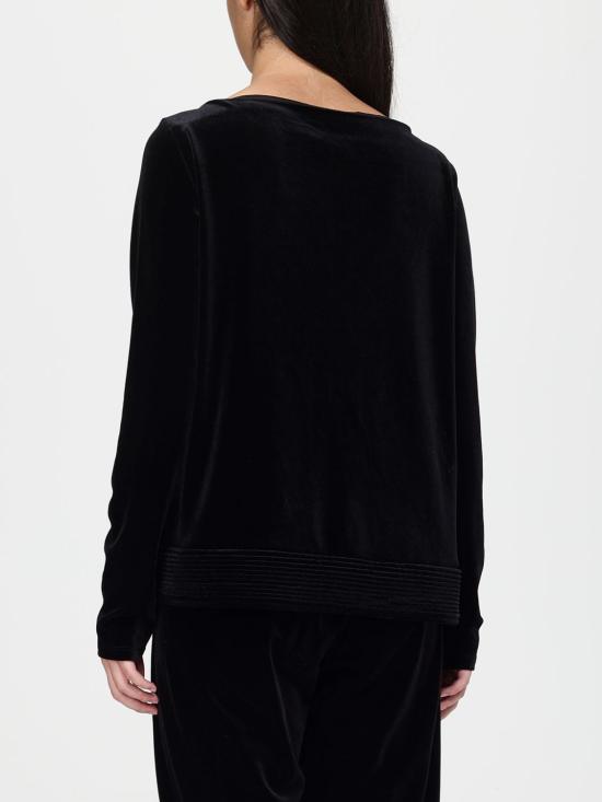 25FW 엠포리오 아르마니 긴팔 티셔츠 EW001364AF13341 UC001 Black - EMPORIO ARMANI