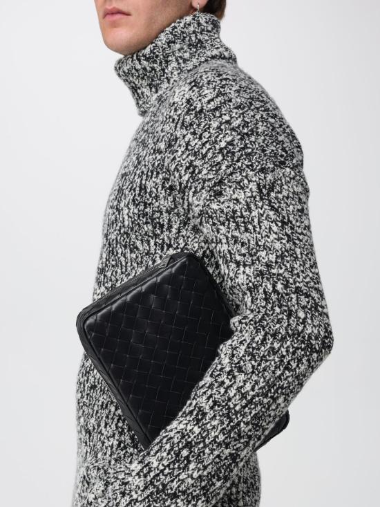 25FW 보테가베네타 브리프케이스 765804V2HL0 8803 Black - BOTTEGA VENETA