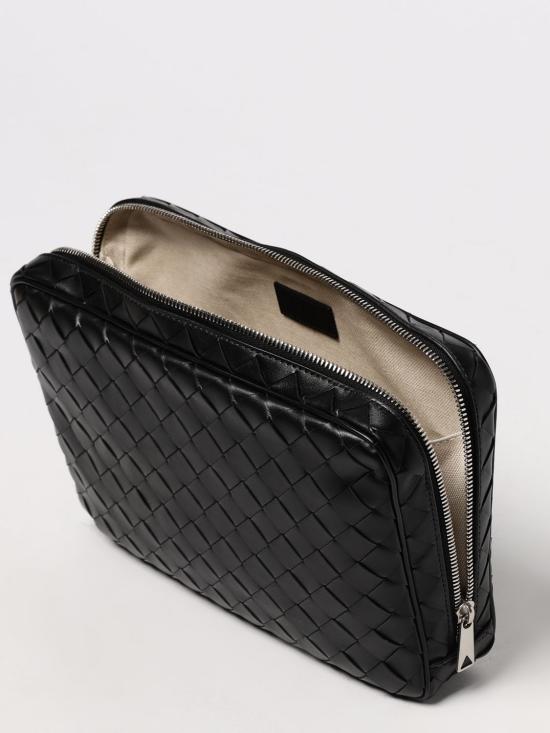 25FW 보테가베네타 브리프케이스 765804V2HL0 8803 Black - BOTTEGA VENETA
