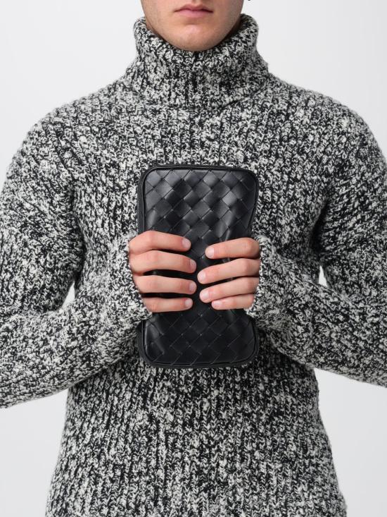 25FW 보테가베네타 브리프케이스 765809V2HL0 8803 Black - BOTTEGA VENETA