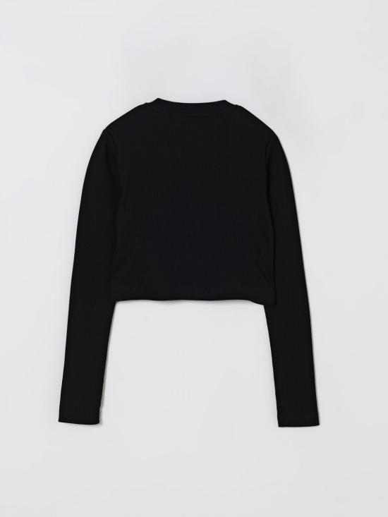 25FW [키즈] 팜앤젤스 티셔츠 PGAB006F25JER001 1003 Black - PALM ANGELS