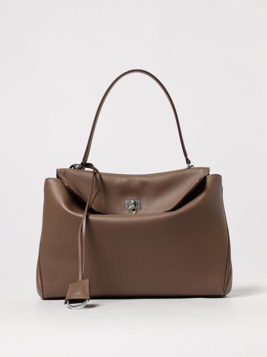 26SS 발렌시아가 로데오 미디움 핸드백 7897722AA4U 2909 Dove Grey