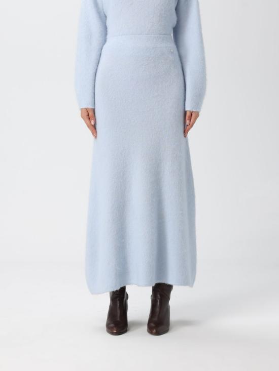 25FW 보스 롱 스커트 50548955 452 Sky Blue