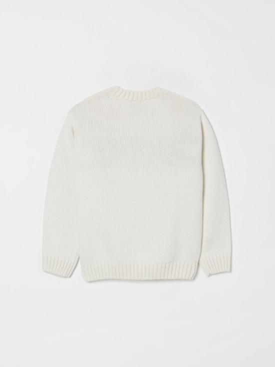 25FW [키즈] 엠포리오 아르마니 풀오버 EB000807AF17072 M0023 White - EMPORIO ARMANI