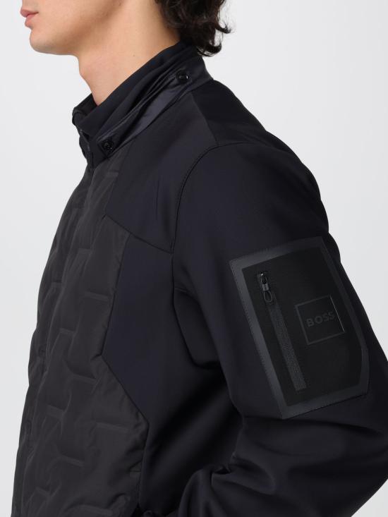 25FW 보스 자켓 50541045 001 Black - BOSS