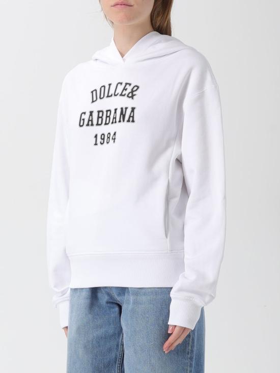 25FW 돌체앤가바나 스웨터 F9S48ZGDDBA W0800 White - DOLCE & GABBANA