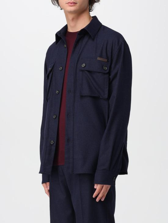 25FW 파올로페코라 셔츠 G0133088 6685 Blue - PAOLO PECORA