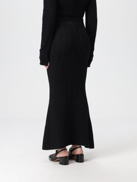 25FW 트윈셋 롱 스커트 252TP3322 00006 Black - TWINSET