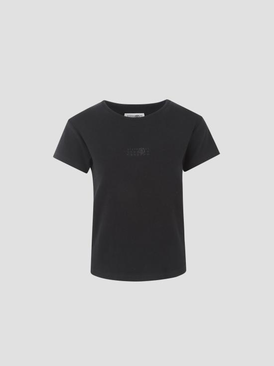 25FW MM6 메종마르지엘라 반팔 티셔츠 S52GC0357M20122 900 BLACK