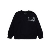 25FW [키즈] MM6 메종마르지엘라 니트/스웻셔츠 M60896MM02X M6900 BLACK