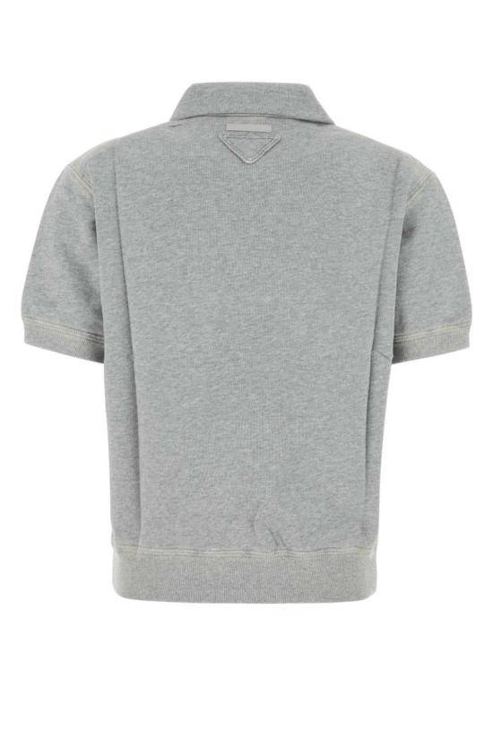 25FW 프라다 긴팔 티셔츠 134720SOOO173JF0684 GRAY DOM - PRADA