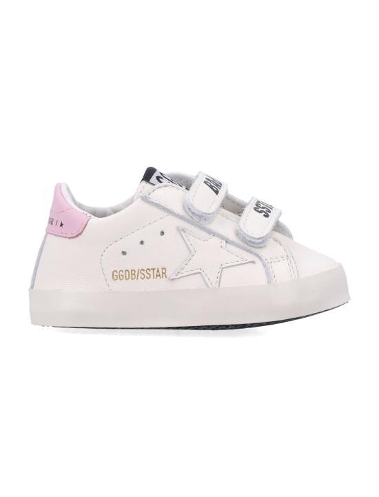 25FW [키즈] 골든구스 슈즈 F00534F007129 11410 WHITE BABY PINK - GOLDEN GOOSE