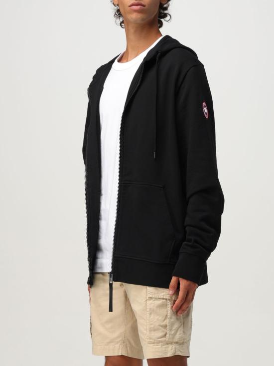 25FW 캐나다구스 후드 티셔츠 7401M9061 BLACK DOM - CANADA GOOSE