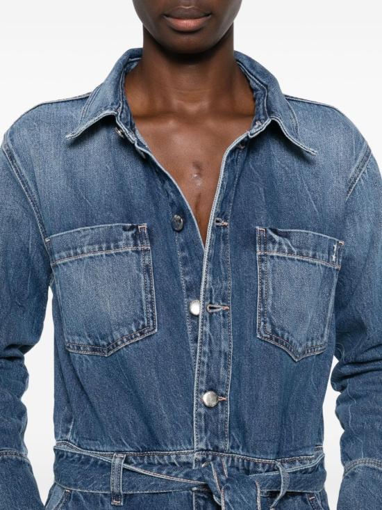 25FW 아이콘데님 점프수트 INDIE ID8746ECL Blue - ICON DENIM