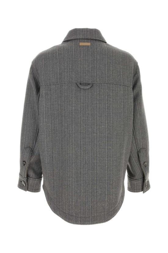 25FW 아미 자켓 UJK824WV0080 0711 Grey - AMI